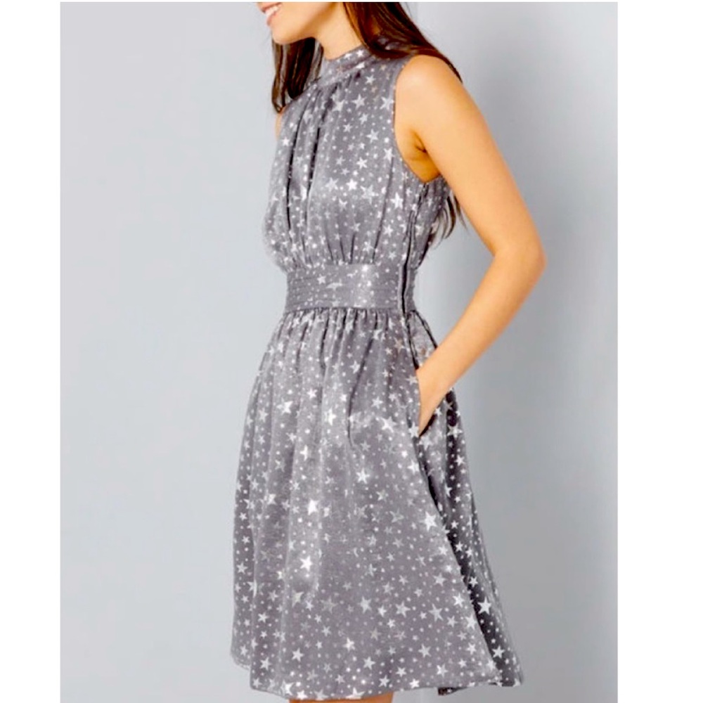 ModCloth Silver Star Dress